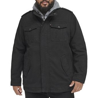 Big & Tall Levi's® Cotton Sherpa Trucker Jacket