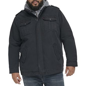 Big & Tall Levi's® Cotton Sherpa Trucker Jacket