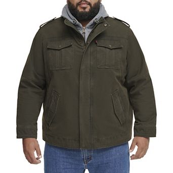 Big & Tall Levi's® Cotton Sherpa Trucker Jacket