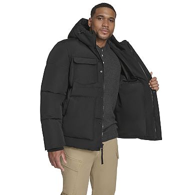 Big & Tall Levi's® Hooded Puffer Coat