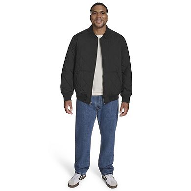 Big & Tall Levi's® Stretch Quilt Bomber Jacket