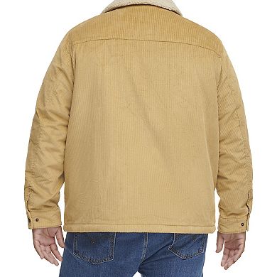 Big & Tall Levi's® Corduroy Sherpa Jacket