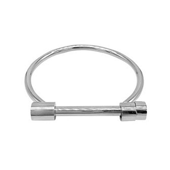 Adornia Tarnish Resistant Rhodium Plated Cuff Bracelet
