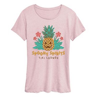 Women's Spooky Spirits Tiki Lounge Graphic Tee