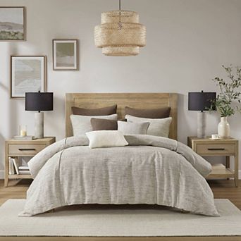 Madison Park Signature Chapman Chenille Lurex Jacquard Comforter Set