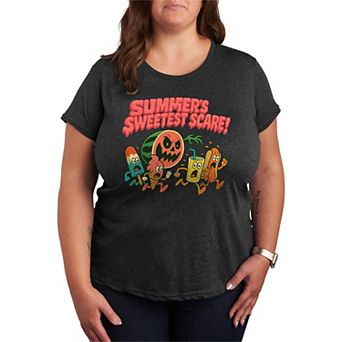 Plus Size Women's Summer's Sweetest Scare! Graphic Tee