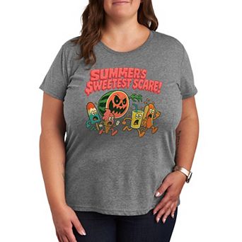 Plus Size Women's Summer's Sweetest Scare! Graphic Tee