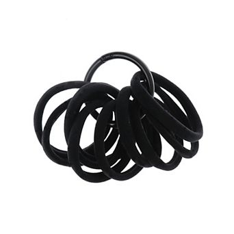 Emberly 10 pc XL Hair Ties On Ring