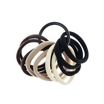 Emberly 10 pc Hair Ties On Ring