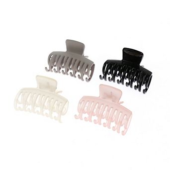 Emberly 4 pk Double Teeth Claw Clip Set
