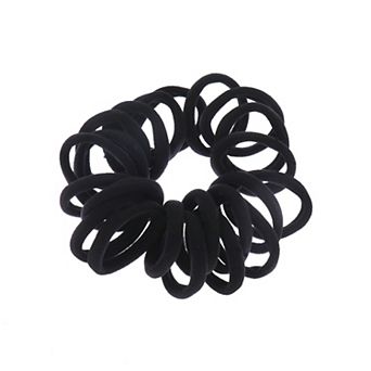 Emberly 22 pc Black Hair Tie Set