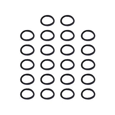 Emberly 22-pc. Black Hair Tie Set