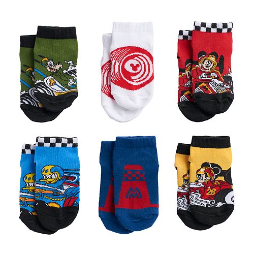 Disney's Mickey Mouse Toddler Boy 6pk. LowCut Socks