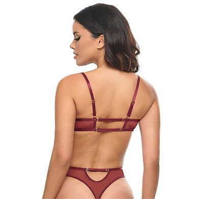 Women's Oh La La Cheri Lace V-Neck Teddy 51-12062