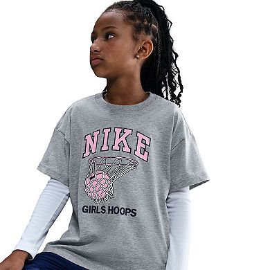 Girls Nike Hoops Graphic Tee
