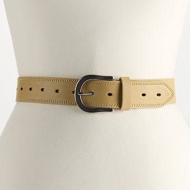 Women's Sonoma Goods For Life® 1.5-Inch Belt With Stitch & Full Perf