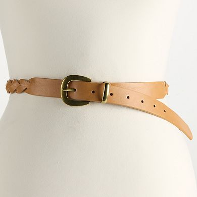 Women's Sonoma Goods For Life® Braided Belt With Metal Buckle