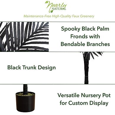 Nearly Natural 7-ft. Artificial Ficus Tree with Natural Trunk