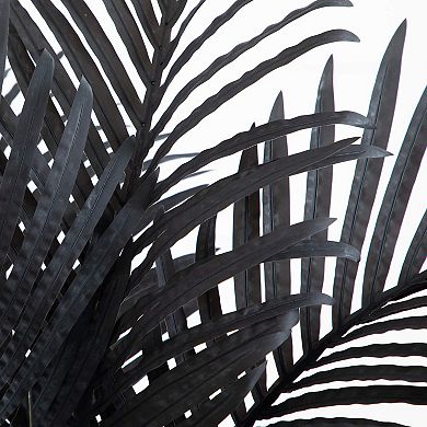 Nearly Natural 3-ft. Artificial Halloween Black Golden Cane Tree