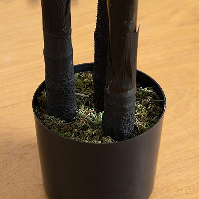 Nearly Natural 4-ft. Artificial Golden Cane Tree