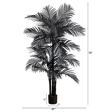 Nearly Natural 4-ft. Artificial Golden Cane Tree