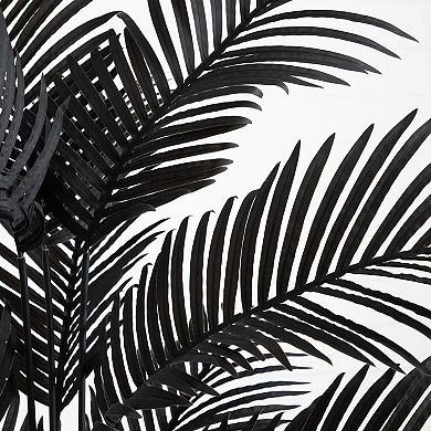 Nearly Natural 4-ft. Artificial Black Paradise Palm Tree