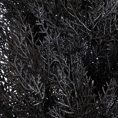 Nearly Natural 4-ft. UV Resistant Artificial Black Cedar Tree