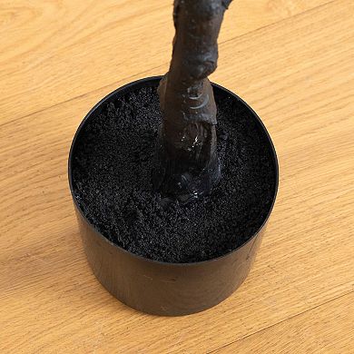 Nearly Natural 6-ft. Artificial Fiddle Leaf Tree in Pot