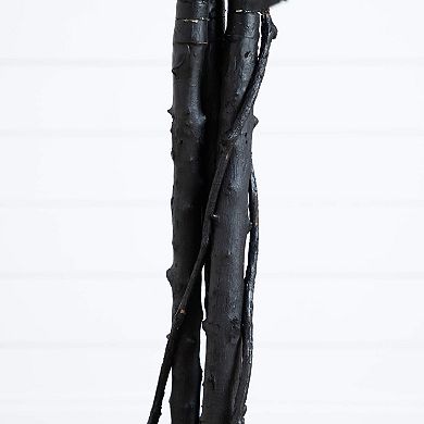 Nearly Natural 5-ft. Artificial Black Maple Tree with Natural Trunk