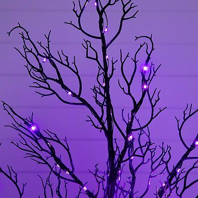 nearly natural 4-ft. Pre-Lit Artificial Twig Fall Tree with 160 LED Lights