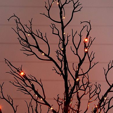 nearly natural 4-ft. Pre-Lit Artificial Twig Fall Tree with 160 LED Lights