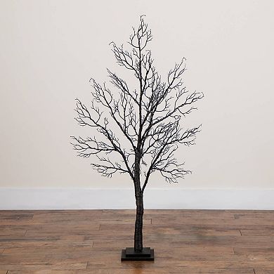 nearly natural 4-ft. Pre-Lit Artificial Twig Fall Tree with 160 LED Lights