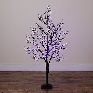 nearly natural 4-ft. Pre-Lit Artificial Twig Fall Tree with 160 LED Lights