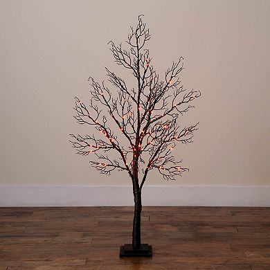 nearly natural 4-ft. Pre-Lit Artificial Twig Fall Tree with 160 LED Lights