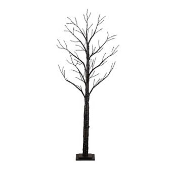 nearly natural 6-ft. Pre-Lit Artificial Halloween Twig Tree with 360 LED Lights