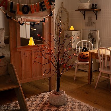 nearly natural 4-ft. Pre-Lit Artificial Twig Tree with 180 LED Lights
