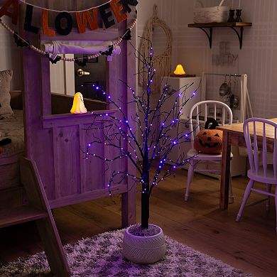nearly natural 4-ft. Pre-Lit Artificial Twig Tree with 180 LED Lights