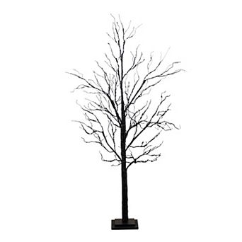 nearly natural 5-ft. Pre-Lit Artificial Halloween Twig Tree with 240 LED Lights