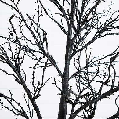 nearly natural 7-ft. Pre-Lit Artificial Black Twig Tree with 180 LED Lights
