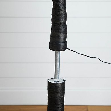 nearly natural 8-ft. Pre-Lit Artificial Black Twig Tree with 216 LED Lights