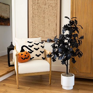 Nearly Natural 4-ft. Artificial Black Oak Tree