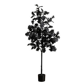 Nearly Natural 5-ft. Artificial Black Oak Tree