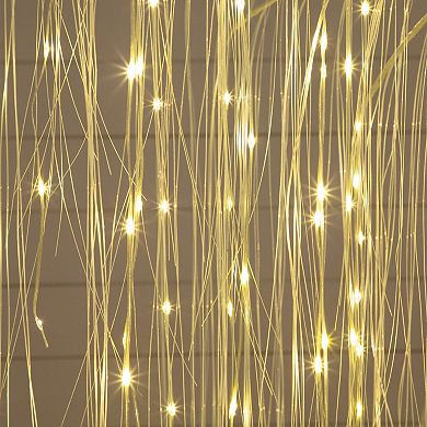 nearly natural 7-ft. Pre-Lit Artificial White Willow Tree with 400 LED Lights