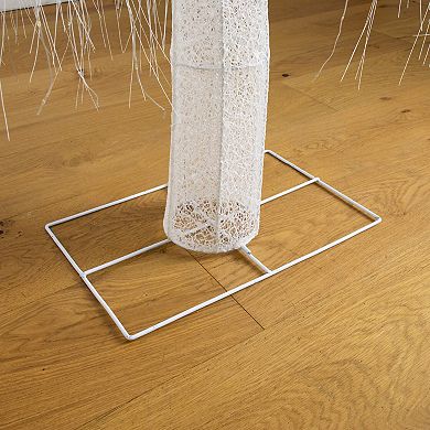 nearly natural 7-ft. Pre-Lit Artificial White Willow Tree with 400 LED Lights