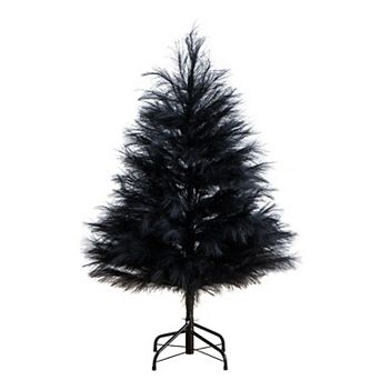 nearly natural 4-ft. Artificial Pampas Grass Halloween Tree