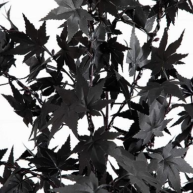 nearly natural 6-ft. Pre-Lit Artificial Black Maple Tree with 300 LED Lights
