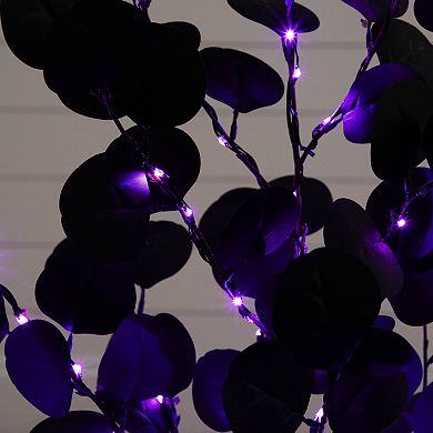 nearly natural 3-ft. Pre-Lit Artificial Eucalyptus Tree with 80 LED Lights