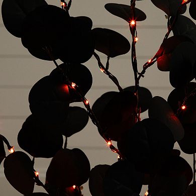 nearly natural 3-ft. Pre-Lit Artificial Eucalyptus Tree with 80 LED Lights