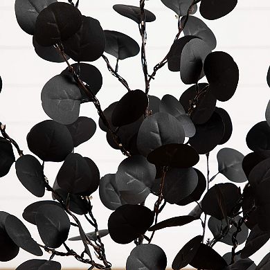 nearly natural 3-ft. Pre-Lit Artificial Eucalyptus Tree with 80 LED Lights