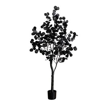 nearly natural 5-ft. Pre-Lit Artificial Eucalyptus Tree with 220 LED Lights